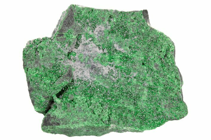 Green Uvarovite (Garnet Group) Cluster - Russia #195599